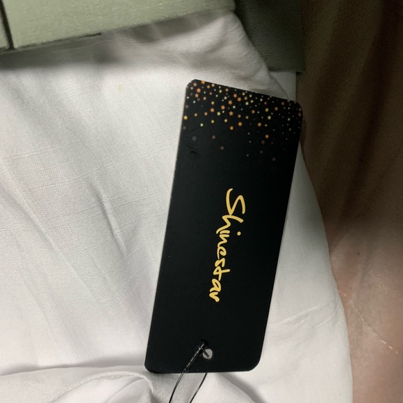 TAGS ON white and green pant suit romper - Picture 3 of 3